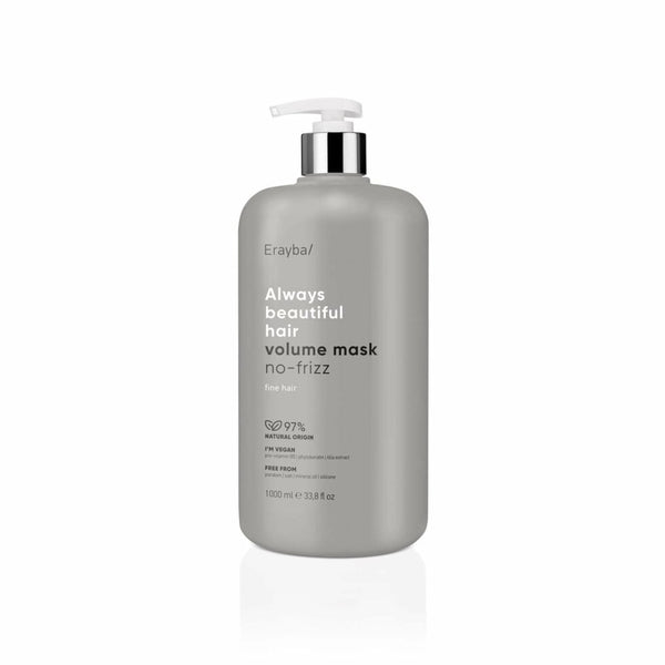 ERAYBA Volume Mask No Frizz Hair Mask for Curly or Damaged Hair, 1000 ml