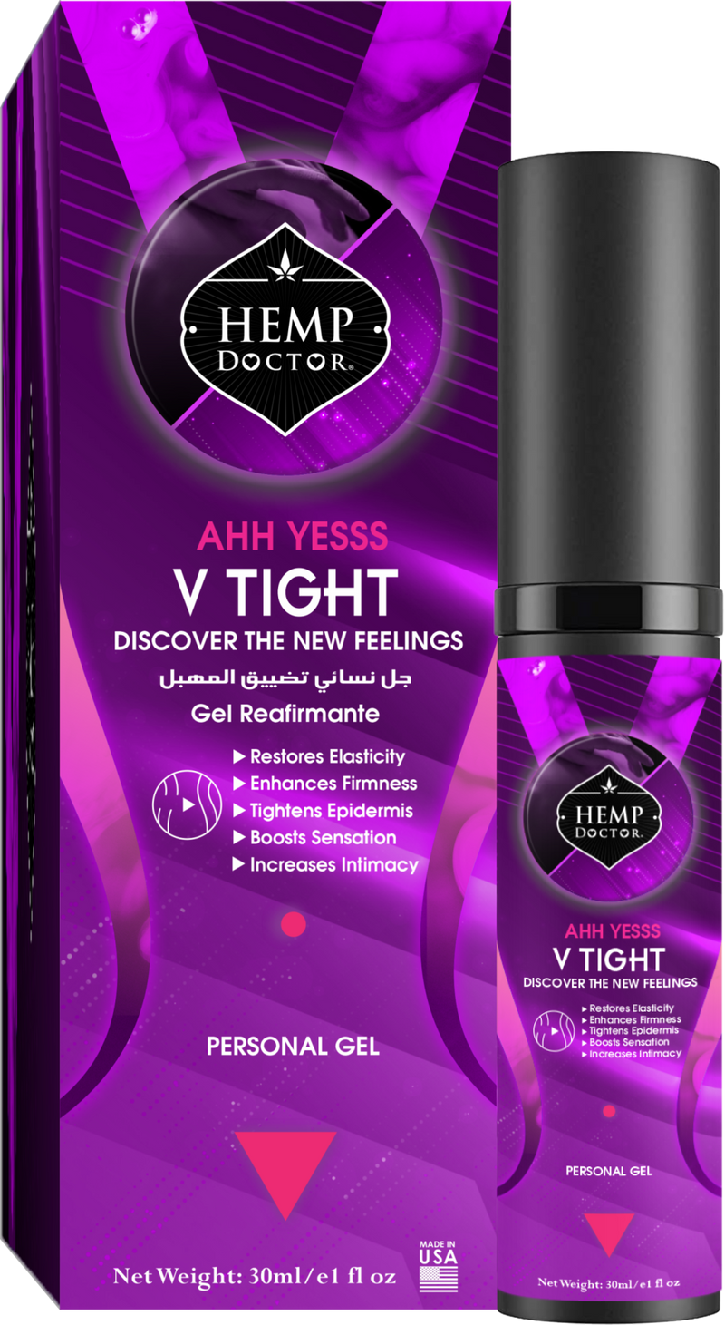Hemp Doctor V Tight Gel Intimate Area Care Gel Hemp Extract 30 ml