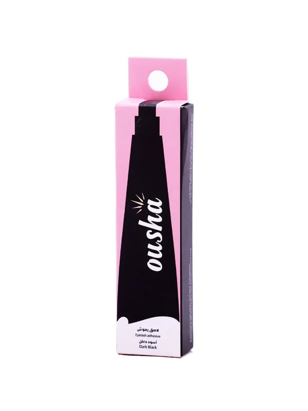 Ousha Waterproof Eyelash Glue Deep Black 7g