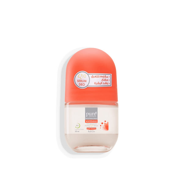 Pure Beauty Roll On Soft Touch Q10 Deodorant, Liquorice Extract, 50ml