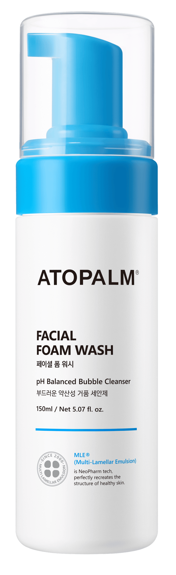 Atopalm Baby Facial Foam Wash Mildly Acidic Ceramide Cleanser 150ml
