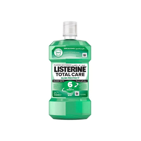 Listerine Total Care Gum Protect Fluoride Mouthwash Fresh Mint 250ml