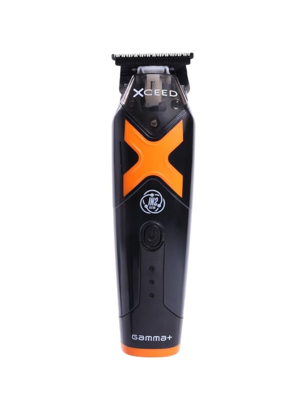 Gamma Plus Xceed Professional Hair Trimmer Vector IN2 Motor Rechargeable Wired Wireless with 4 Guide Combs
