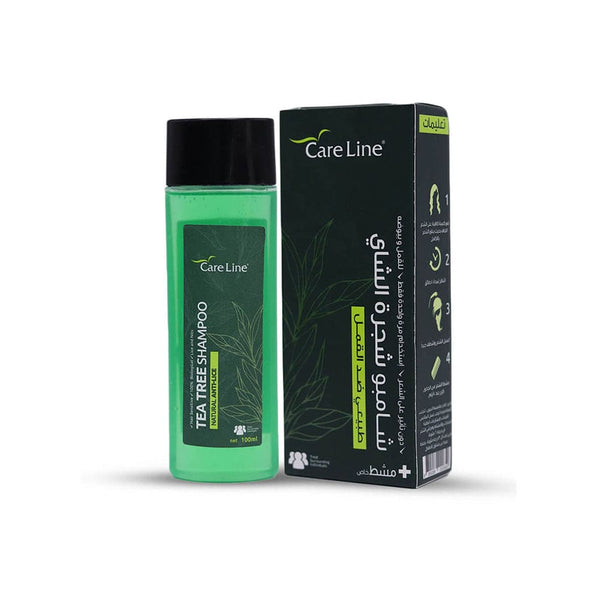 Care Line Tea Tree Shampoo Scalp Cleansing Formula 100 ml