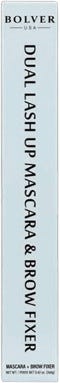 Bolver Dual Lash Up Mascara & Fixer Liquid Black Satin Finish Dual-Ended Lash and Brow Formula