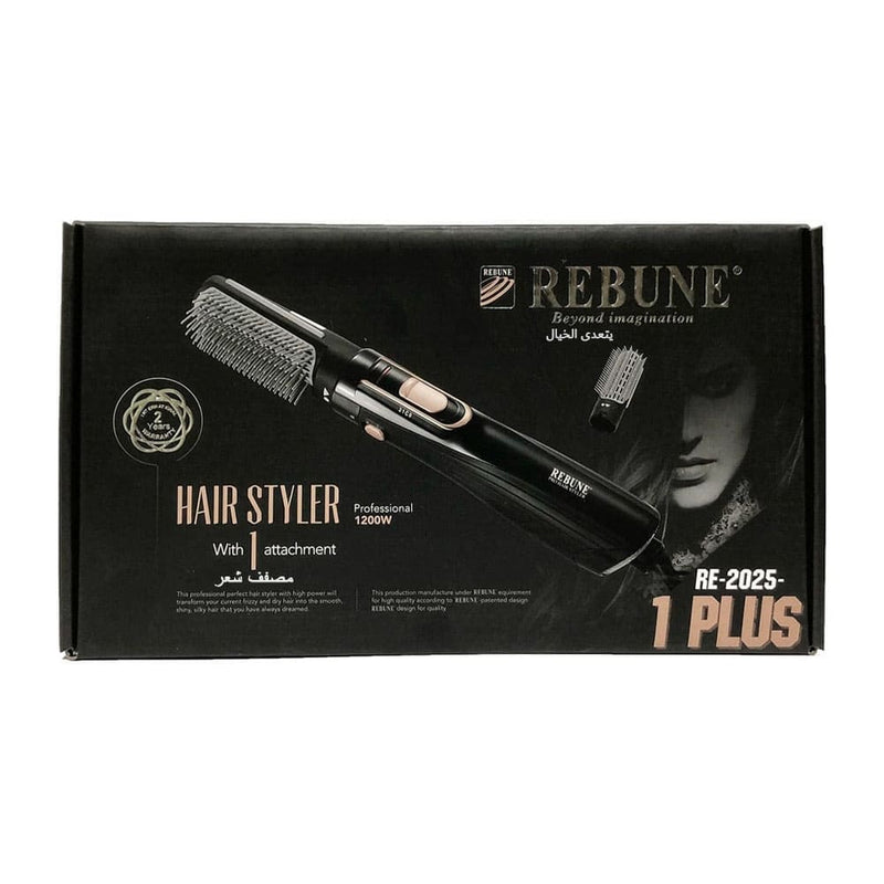 Rebune Hair Styler RE-2025-1 One-Step Drying and Styling, 1 Attachment