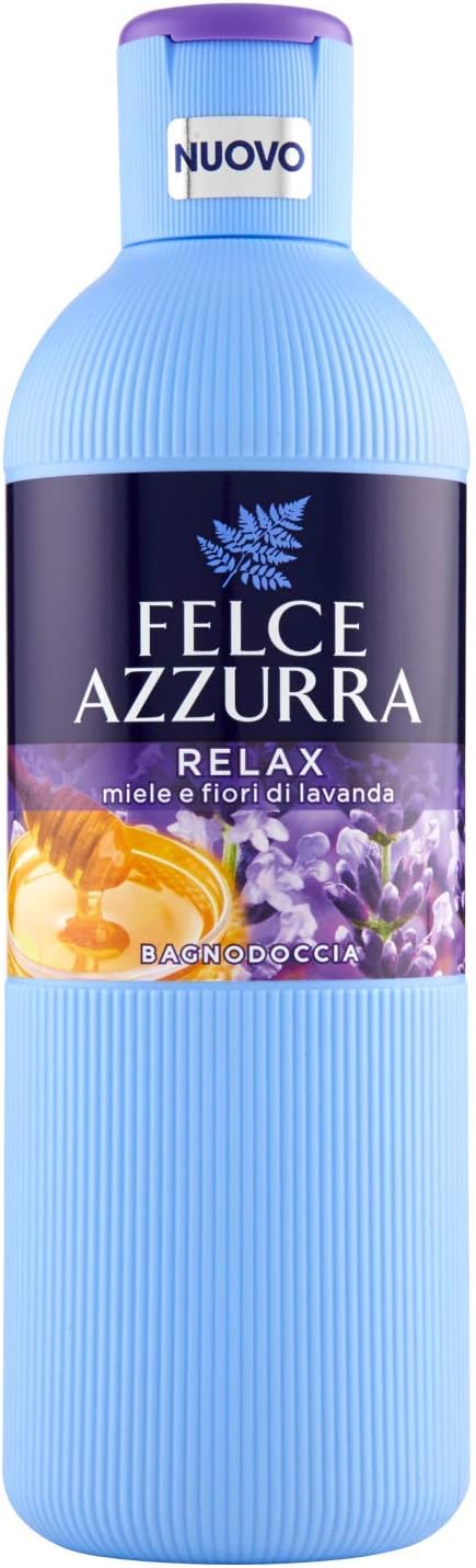 Felce Azzurra Body Wash Honey & Lavender Fragrance 650 ml