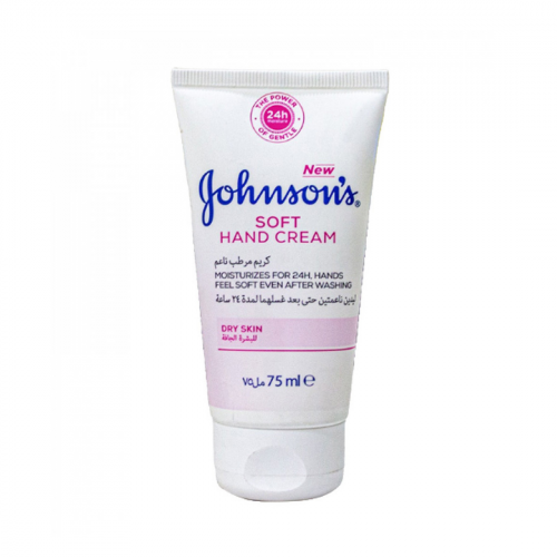 Johnson's 24-Hour Moisturizing Hand Cream Rich Formula 75 ml