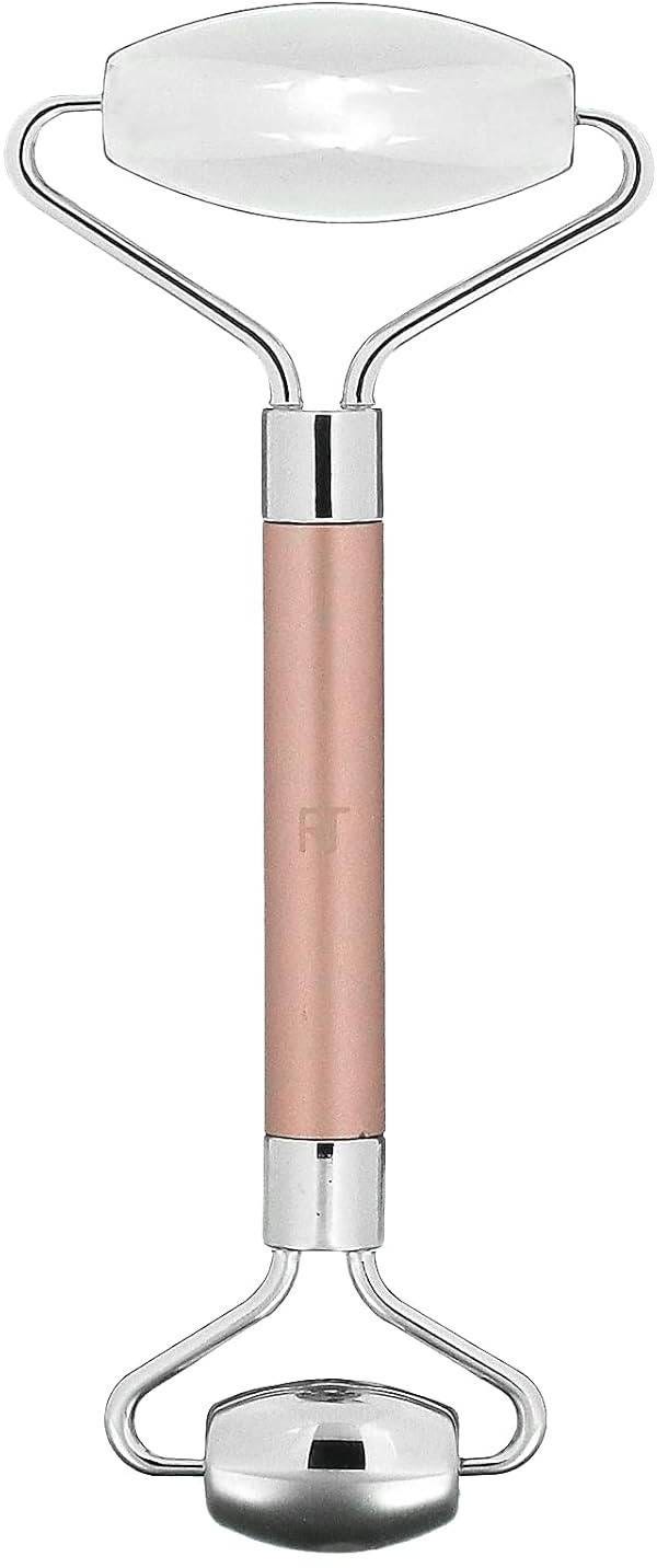 Real Techniques Cryo Sculpt Facial Roller Stainless Steel Dual-Ended 1 Count