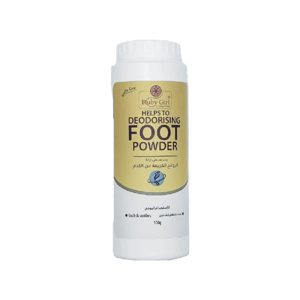 Ruby Girl Foot Powder Moisture-Absorbing Freshness Care 100g