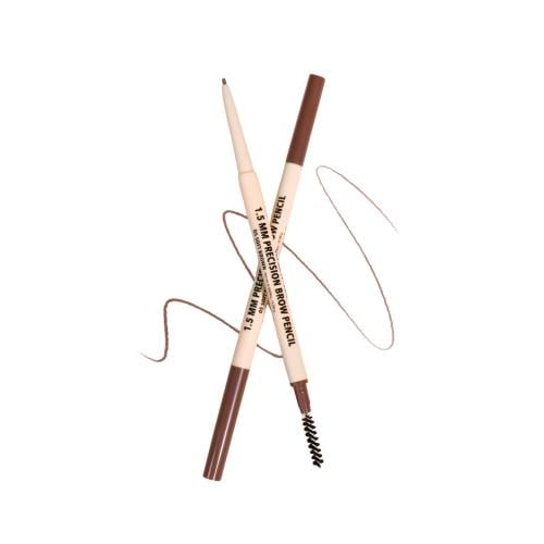 Moira Waterproof Eyebrow Pencil Ultra-Fine 1.5mm Tip Soft Brown