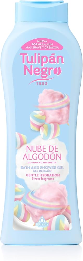Tulipan Cotton Cloud Bath & Shower Gel Soft Clean Scent
