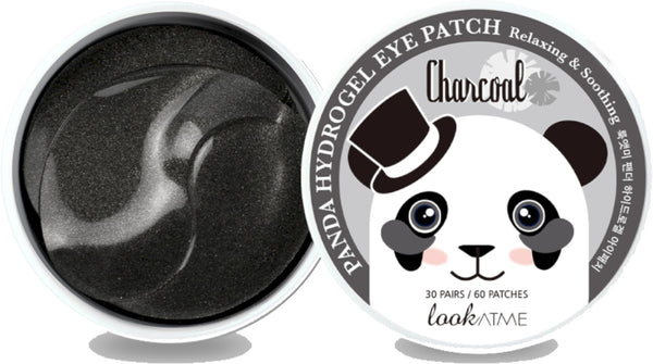 Look At Me Panda Hydro-Gel Eye Patches Charcoal Hydrolyzed Collagen