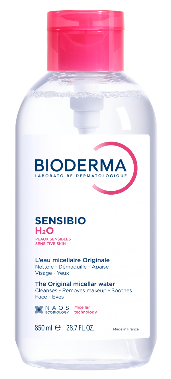Bioderma Sensibio H2O Micellar Water Makeup Remover Fragrance-Free Sensitive Skin 850 ml