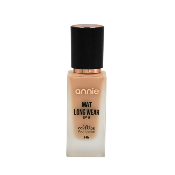 Annie Foundation Matte Long Wear Full Coverage SPF 15 Ivory 04