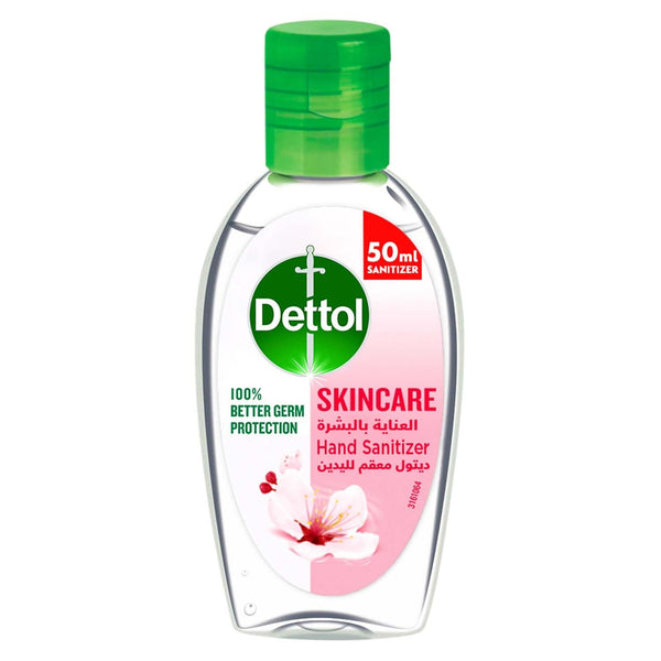 Dettol Skincare Hand Sanitizer Gel Rinse-Free 50ml
