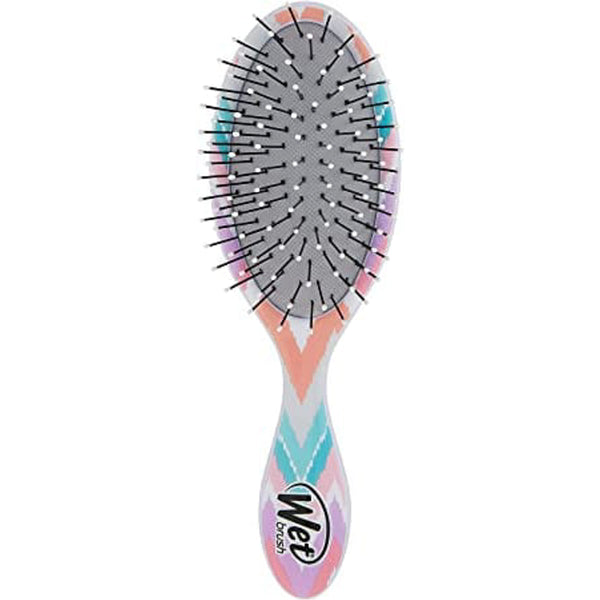 Wet Brush Kids Detangler Hair Brush Multicolor Chevron Print