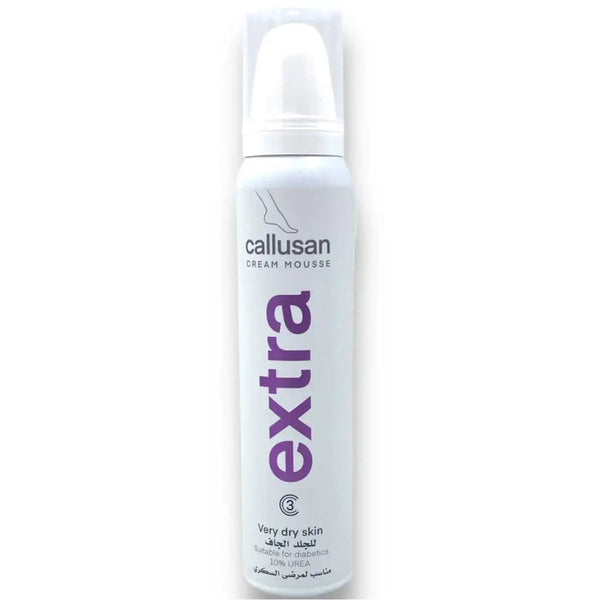 Callusan Cream Mousse Extra Moisturizer Glycerine Squalane 125 ml