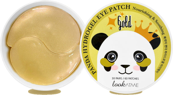 Look At Me Panda Hydro-Gel Eye Patches Gold Hydrolyzed Collagen