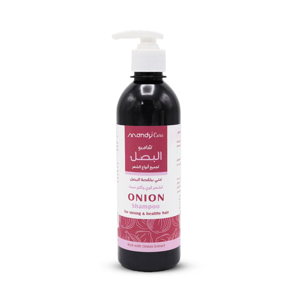 Mandy Care Onion Shampoo Cleansing Formula with Onion Extract 400 ml