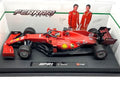 Bburago Ferrari SF21 Carlos Sainz 1:18 Scale Diecast Model Car 2021