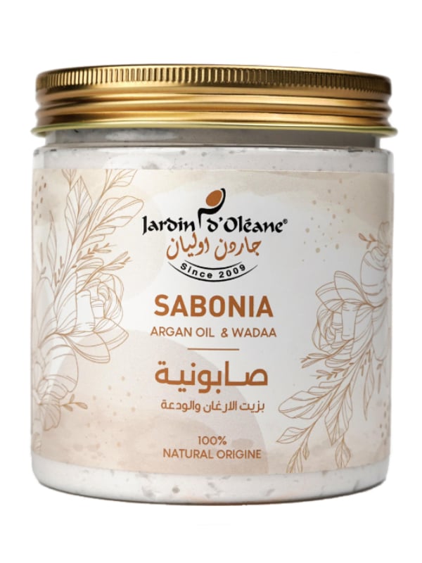 Jardin d'Oleane Sabonia Soap with Argan Oil and Seashell Extract, 450 g