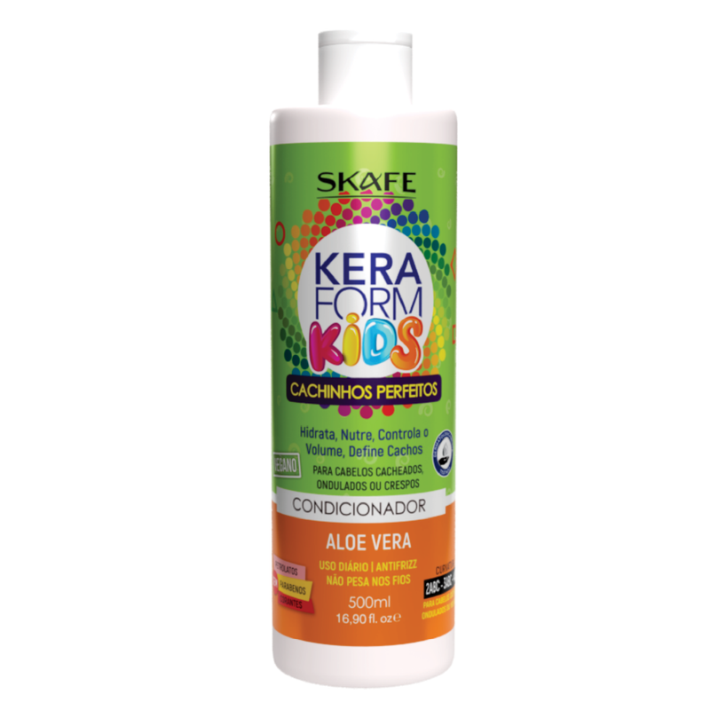 Skafe Kera Form Kids Moisturizing Conditioner for Curly Hair with Aloe Vera