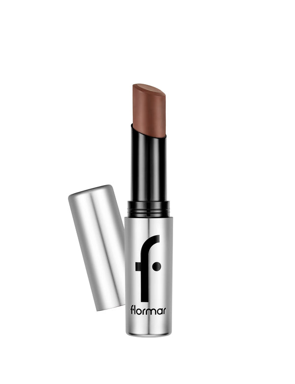 Flormar Lightweight Lip Powder Lipstick Matte Finish with Shea Butter, Vitamin E and Olive Oil, Shade 005