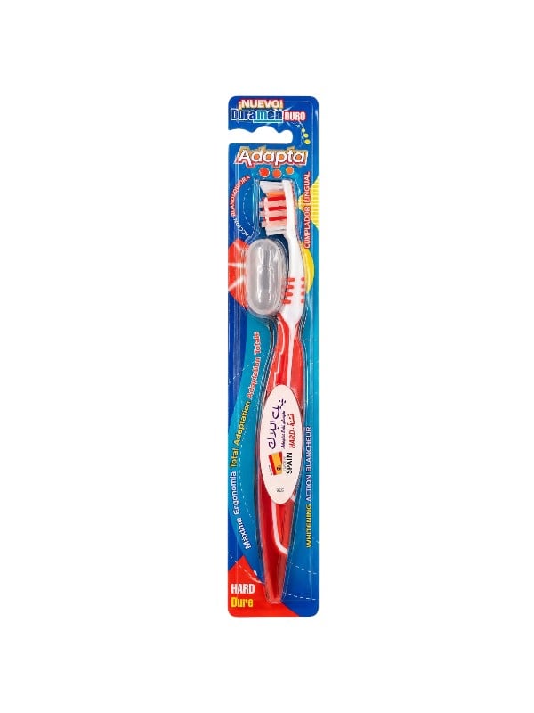 Foramen Plaque Removal Toothbrush Hard Bristles Assorted Colors