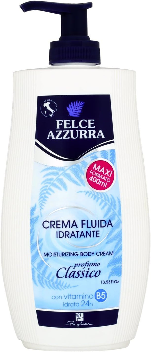 Felce Azzurra Moisturizing Body Cream Classic Fragrance 400 ml