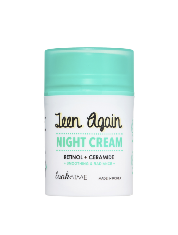 Look At Me Teen Again Night Cream Facial Moisturizer with Niacinamide 50 ml