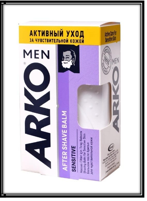 Arko After Shave Balm Sensitive Soothing Hydrating 150 ml
