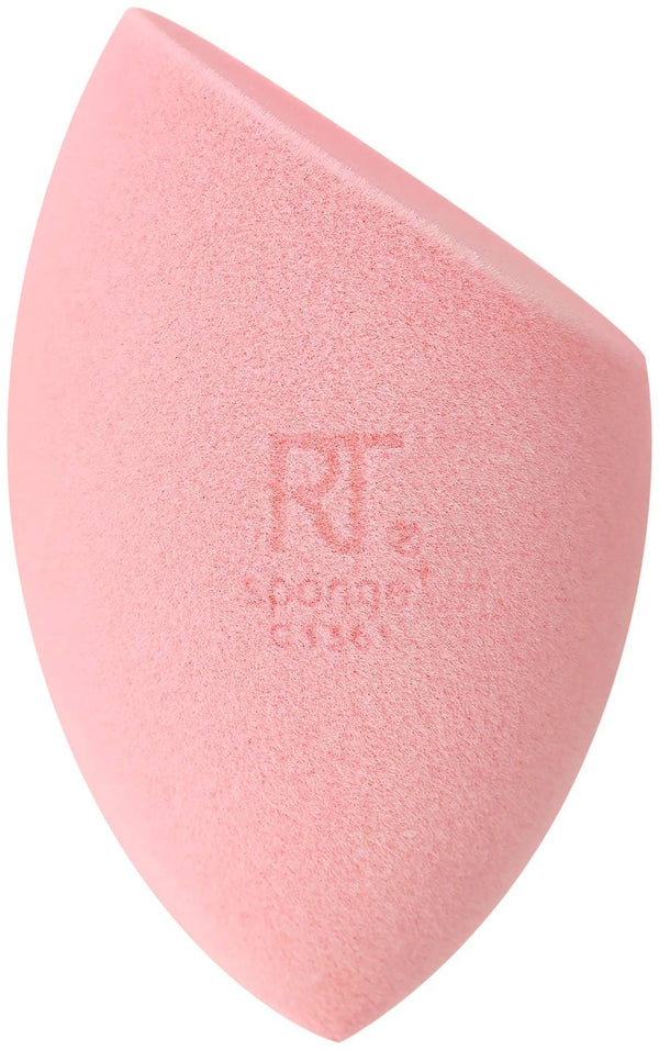 Real Techniques Miracle Powder Sponge Velvet Fiber Makeup Sponge, Latex-Free, 1 Count