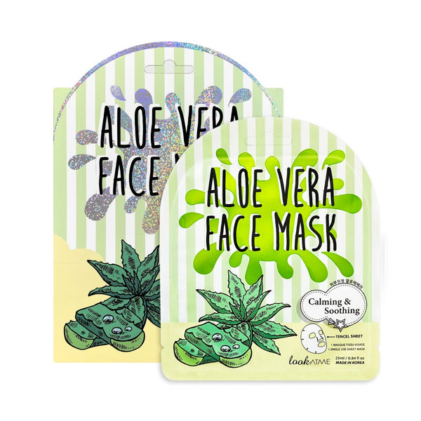 Look At Me Aloe Vera Tencel Face Mask Soothing Sheet Mask