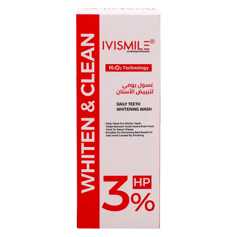 Ivismile Daily Teeth Brightening Mouthwash Freshness Formula 200ml