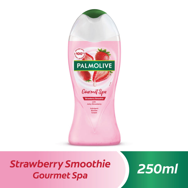 Palmolive Gourmet Spa Strawberry Shower Gel Creamy Body Wash with Strawberry Extract 250 ml