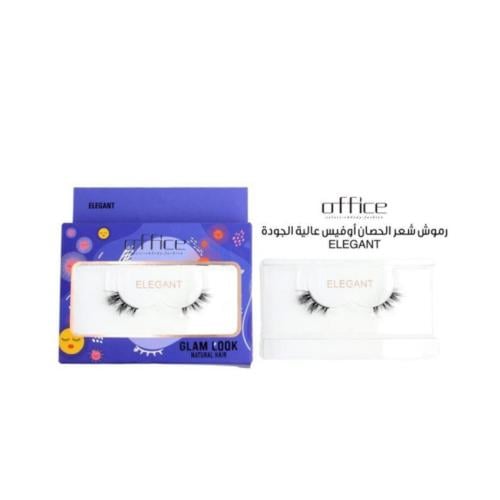 Office Gantt Pony Hair Eyelashes S14 Natural Glossy Finish