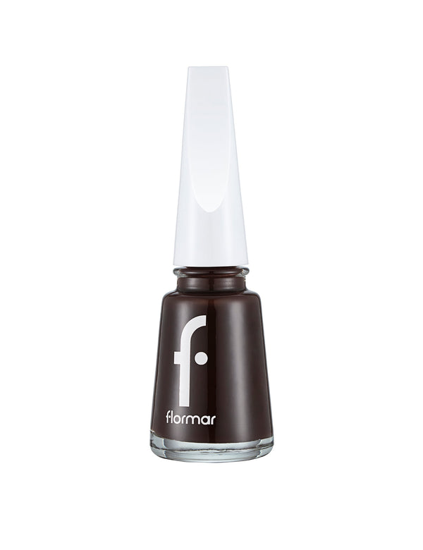 Flormar Nail Polish Bitter Cocoa 514 Shiny Finish