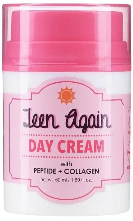 Look At Me Teen Again Day Cream Peptide Collagen Moisturizer 50 ml