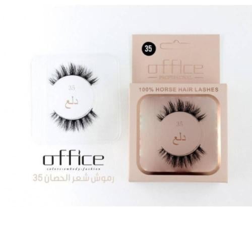 Office Ponytail False Eyelashes Pampering 35