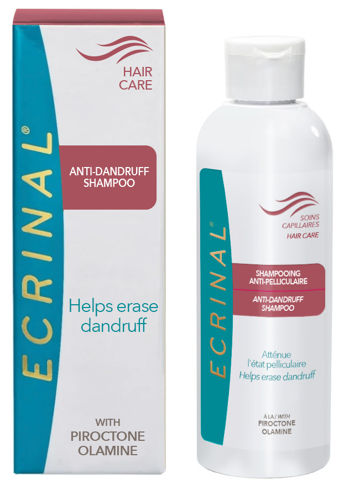 Ecrinal Anti-Dandruff Shampoo Liquid Scalp-Cleansing Formula 200ml