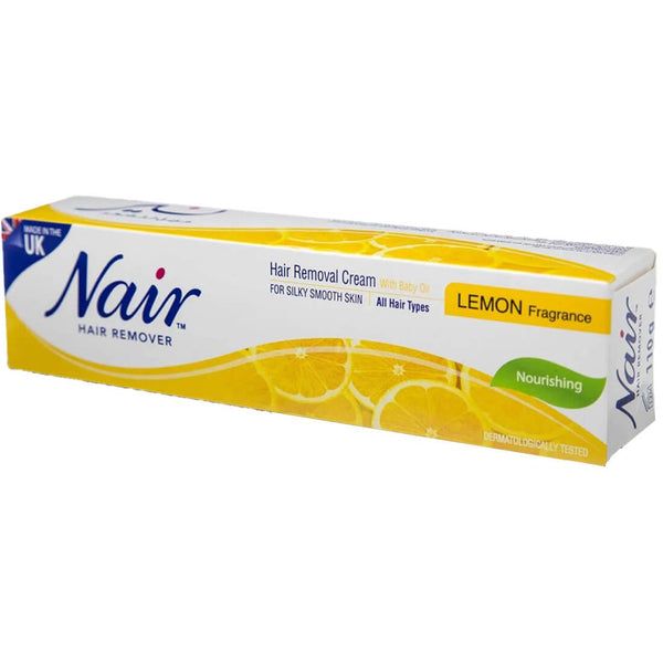 Nair Hair Removal Cream Lemon Fragrance with Baby Oil 110 g