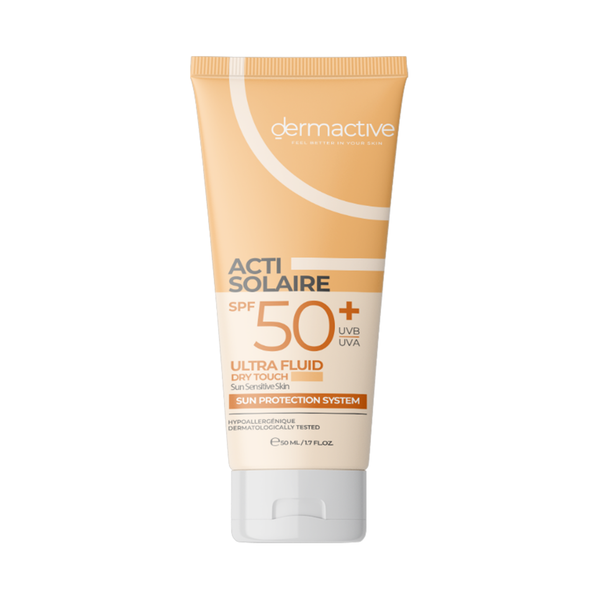 Dermactive Acti Solaire SPF 50+ Ultra Fluid Tinted Sunscreen, 50 ml