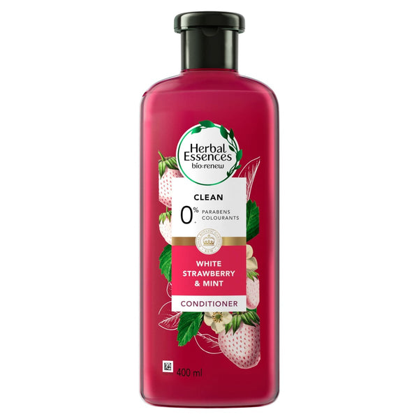 HERBAL ESSENCE White Strawbary & Mint Conditioner 400 ml
