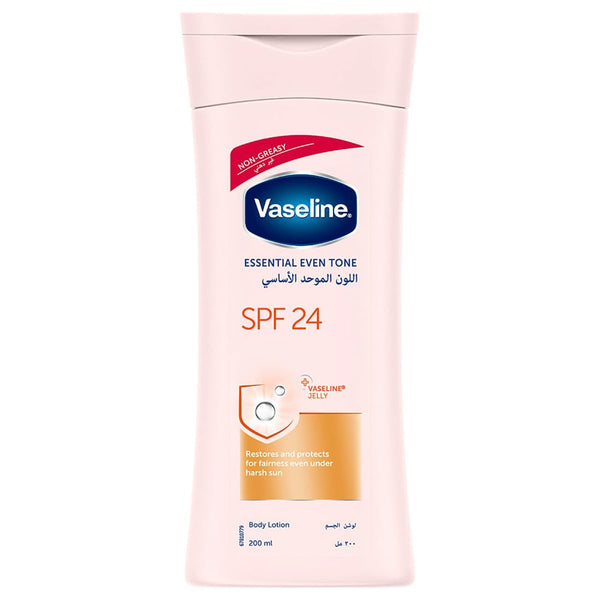 Vaseline Lotion SPF 24 Body Lotion Hydrating Non-Greasy 200 ml