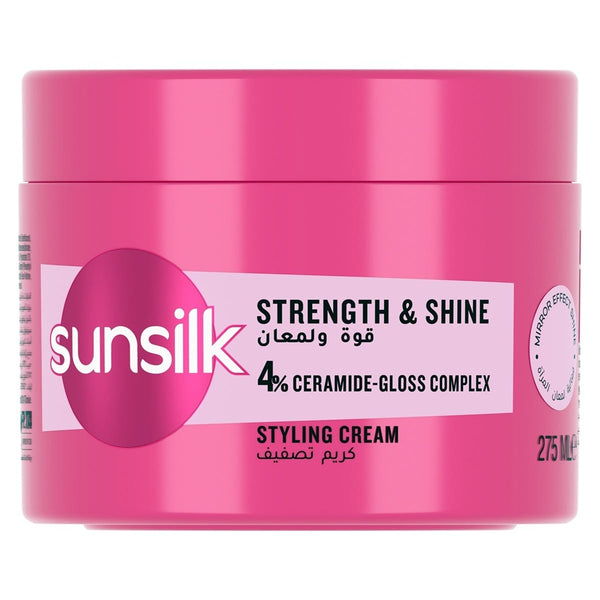 Sunsilk Strength & Shine Styling Cream, Cera-Gloss Complex, 275 ml