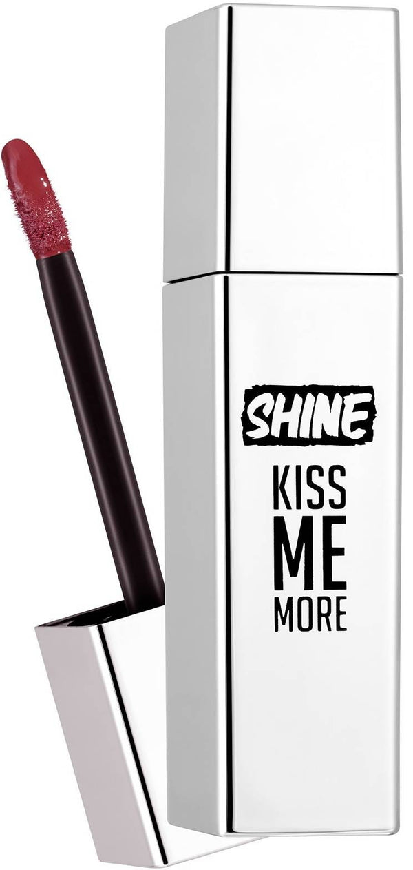 Flormar Shine Kiss Me More Liquid Lipstick Glossy Finish Murumuru Butter Hyaluronic Acid 010 Meet Friends