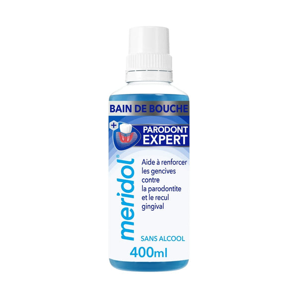 Meridol Parodont Expert Mouthwash Alcohol-Free Fluoride Antiseptic Formula 400 ml