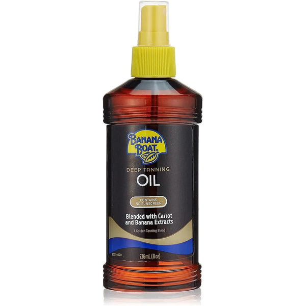 Banana Boat Deep Tanning Oil Water-Resistant UVA/UVB Protection 236 ml