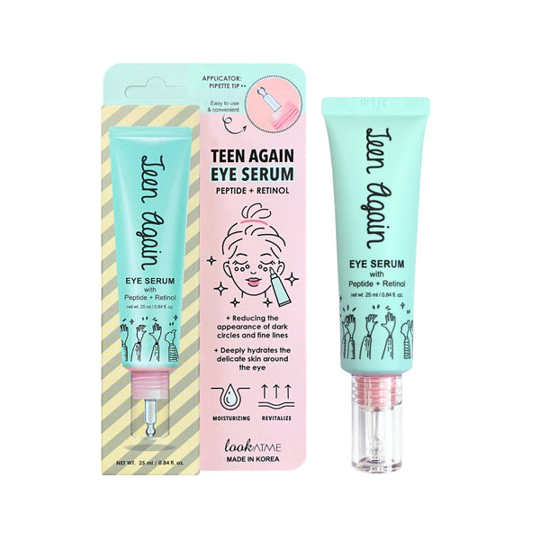 Look At Me Teen Again Eye Serum Peptide + Retinol Pipette 25 ml